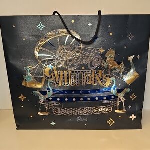 Louis Vuitton Paris Holiday Limited Edition Designer Paper Shopping Bag